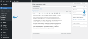 Entradas en WordPress: Crear, Editar y Publicar 42