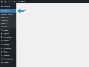 Biblioteca de Medios en WordPress 5