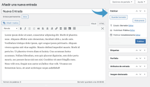 Entradas en WordPress: Crear, Editar y Publicar 47