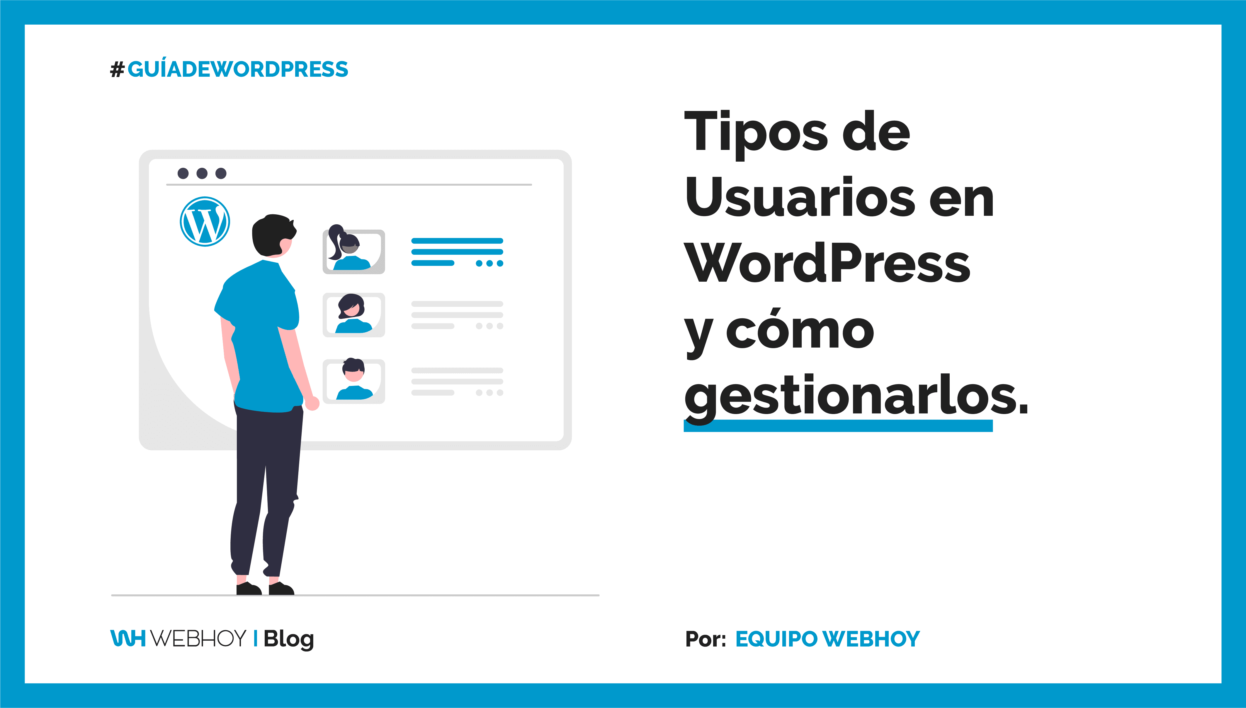 Tipos de usuarios en WordPress